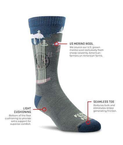 Farm to Feet Floyd Light Cushion Crew Socks2