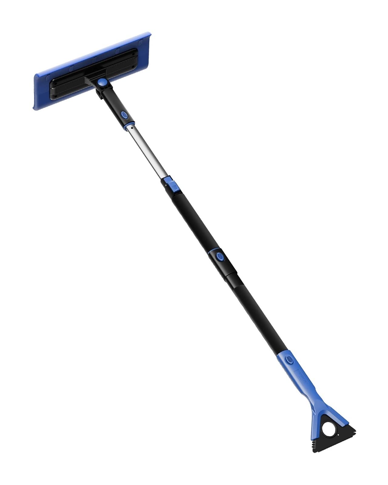 Blocs de Neige 47 Pouces 4-en-1 Pelle à Neige Extensible déneigeur déneigeur Compatible Voiture SUV Givre essuie-Glace Outil d'hiver