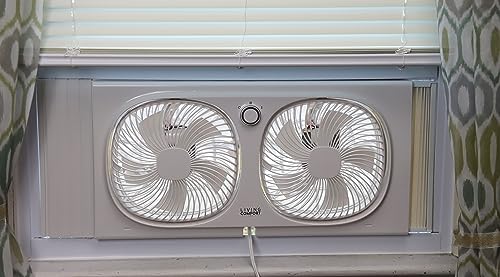 Comfort Zone LC329WT Living Comfort Twin Window Fan thumb #6