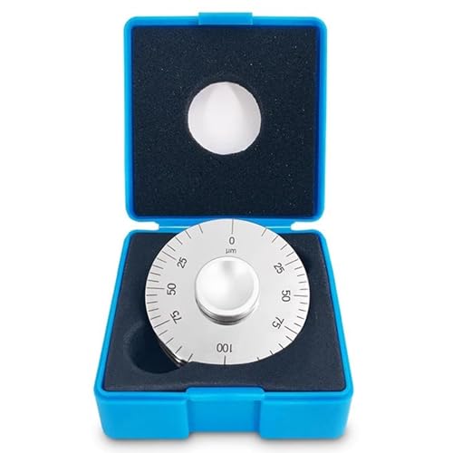 Calibrador de película húmeda de acero inoxidable de alta precisión, medidor de espesor de película húmeda con rodillo y escala clara, caja de almacenamiento, para medición de espesor de barniz y revestimiento de pintura (100um) miniatura 1