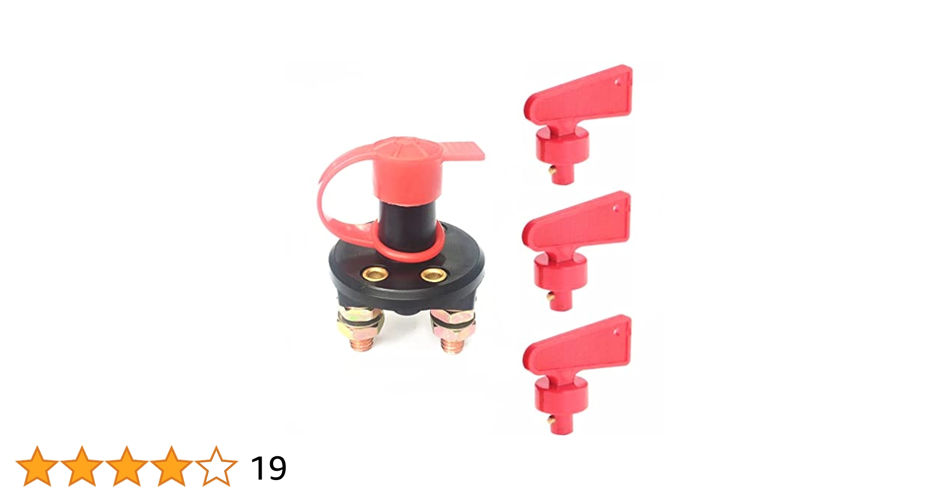 Longacre 45760 Battery Disconnect Switch W/ Panel