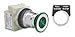 Schneider Electric Illuminated Push Button Operator, Green, Momentary Push/Maintained Neutral/Momentary Pull Action