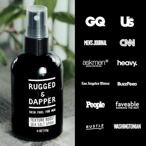RUGGED & DAPPER Texture Boost Sea Salt Spray para Hombre 4 oz miniatura 5