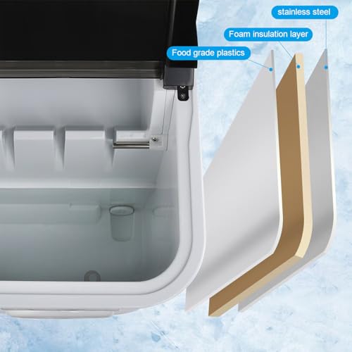 Fabricadora de Hielo Cilíndrica de Mostrador 9 Cubos miniatura 5