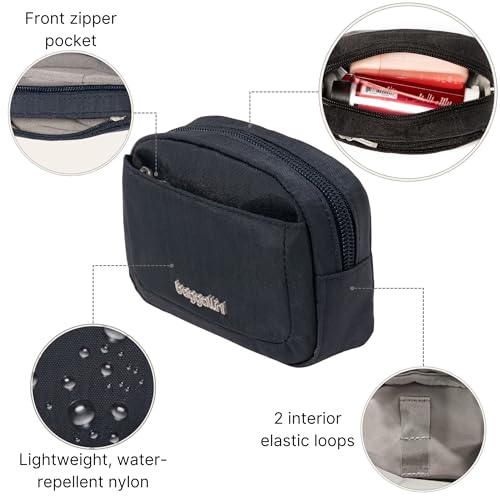 Baggallini Women's Pocket Cosmetic - Lightweight Bag - Travel Essentials Makeup Organizer Small/Mini3