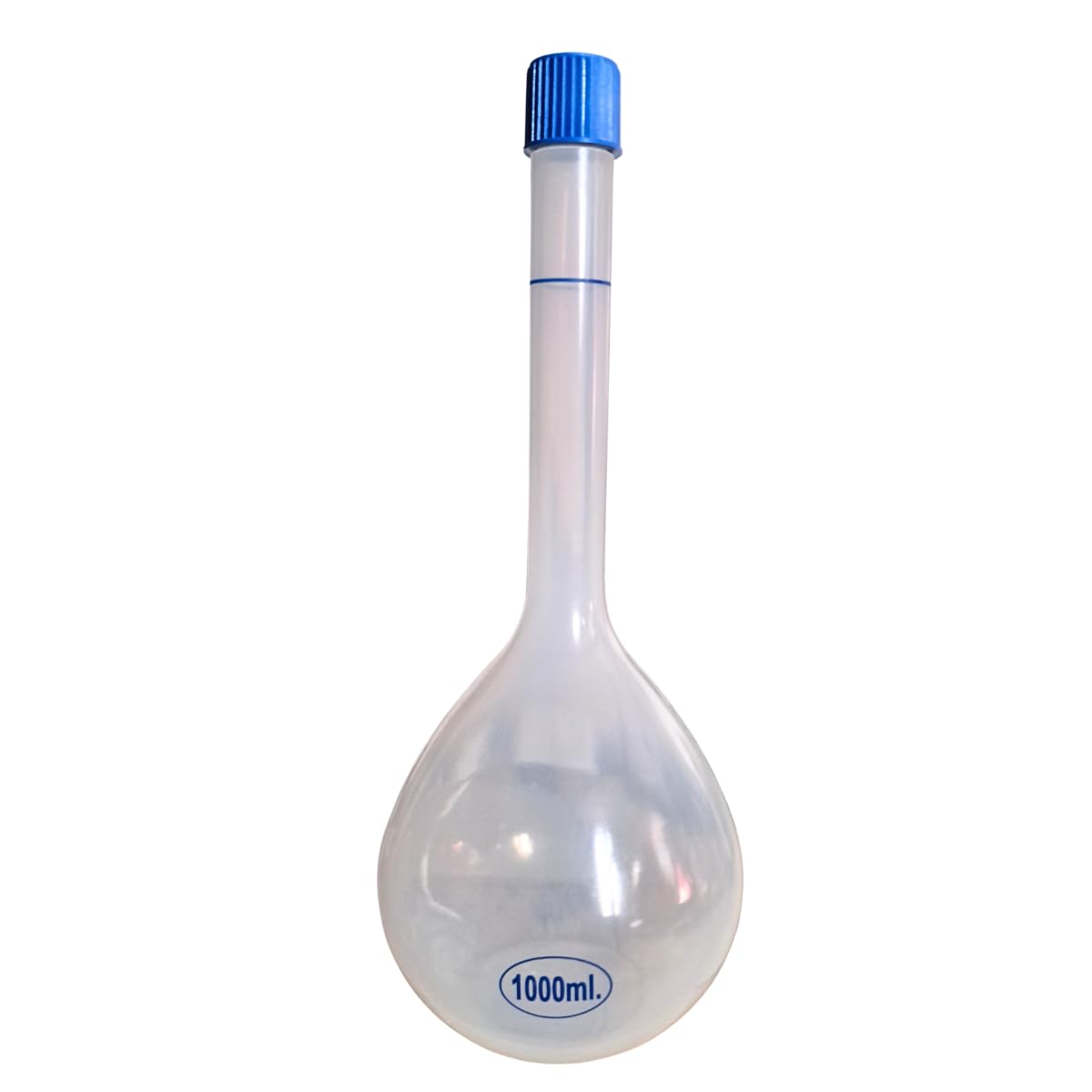 AANIJ® Plastic volumetric measuring flask with Screw cap 1000 ml (Pack of 1) for chemistry measuring flask laboratory apparatus-image-19