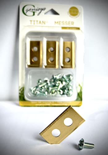 Genisys 18 Titan 2-Loch Ersatz Klingen Messer für ALDI FERREX®...