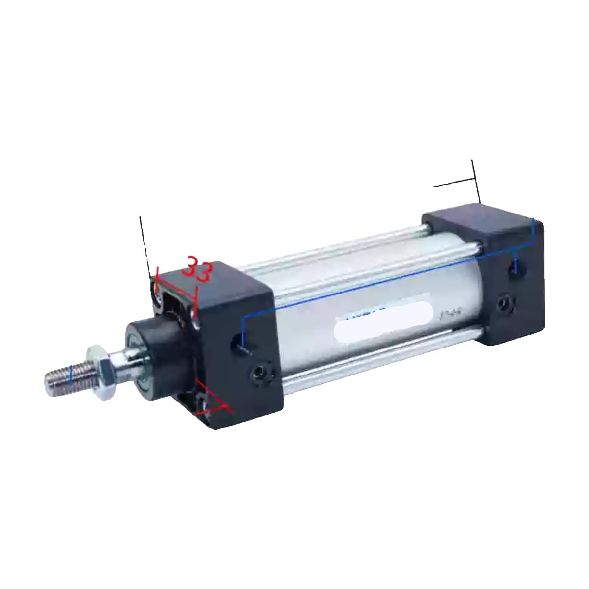 Cylindre pneumatique SC50 verin double effet pour guidage et levage pneumatique industriel