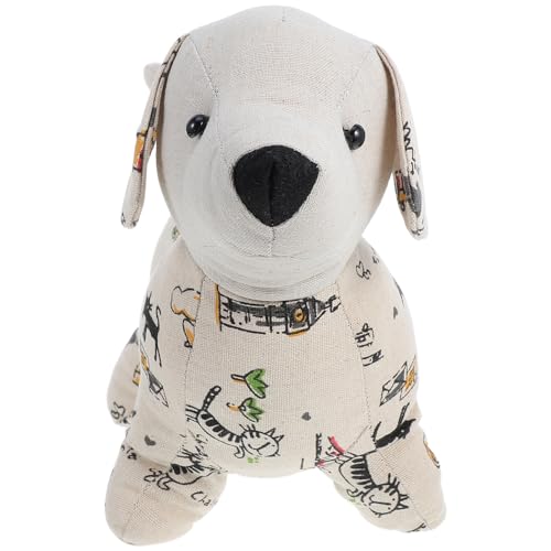 SEWOART Tope de Puerta de Tela Diseño de Perro Cachorro Relleno de Arena Fina para Sujeción Segura Tamaño Pequeño Color Estampado Multicolor Adecuado para Habitaciones Infantiles y