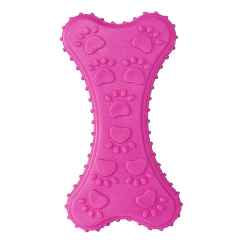 Toy for Dog Interactive Bite Teething Funny Bone Rubber Puppies Dog Toy