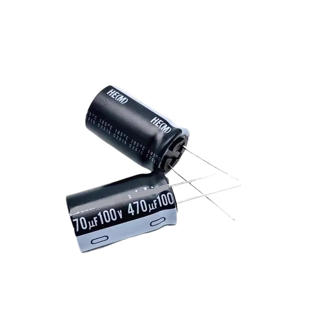 AARTERZZA 10pcs 100V 470UF Capacitor Electrolytic Capacitor 16x30