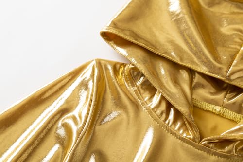 Vestido disfraz C-3PO para niñas 3T robot amarillo miniatura 4