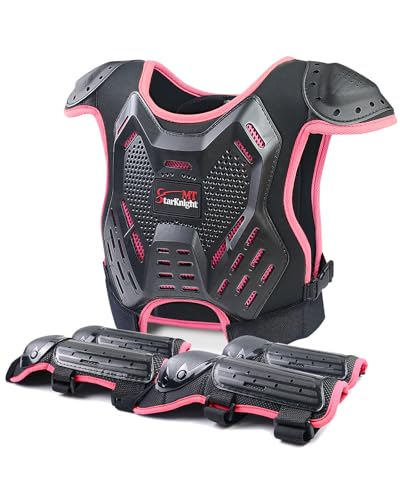 StarknightMT Kids Dirt Bike Gear - Youth Motorcycle Riding Protective Gear ATV Chest Protector...