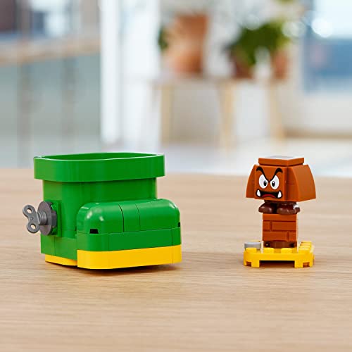 Super Mario Pack Espansione Scarpa del Goomba, Gioco da Collezione si Combina con lo Starter Pack di Mario Bros, Luigi o Peach, Figura di Goomba 71404 - Lego - Immagine 1