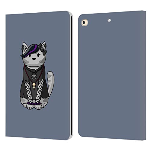 Housse cuir iPad 9.7 2018 Beth Wilson avec support vidéo et fentes pour cartes