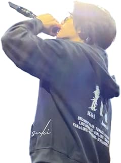 [HXFUFUUFDU] 人気K-POP バンタンSUGA トレーナー パーカーv テテスウェット ジャケットAgustD D-DAYトップス 野球服 コンサートV/JIMIN/JIN/JUNKOOK/J-HOPE 応援服男女兼用 [並行輸入品]