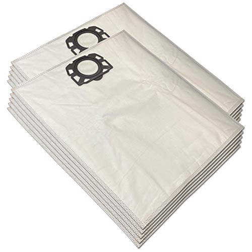 10 Bolsas de Aspiradora para Kärcher MV 4, 5, 6, MV4 Premium, MV6P Premium
