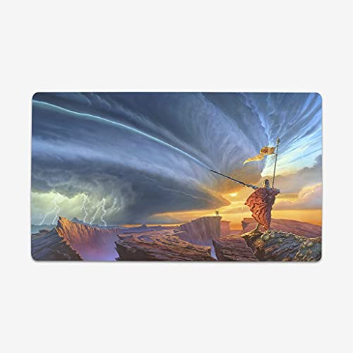 The Way of Kings 21x14 Inch Thin Desk Pad by Inked Gaming   Non-Slip, Rubber, Professional Mouse mat with Smooth Surface. PC Gaming Your Game. Your Style.(13+)