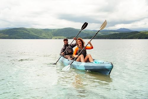 Image of Perception Tribe 13.5 Sit on Top Tandem Kayak for All-Around Fun Large Rear Storage with Tie Downs