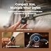 DJI Mic 3 (2 TX + 1 RX + Charging Case), Wireless Microphone for iPhone/Camera/Android, Ultralight, Adaptive Gain Control for Balanced Volume, Dual Band Anti-Interference, Vlog, 2X Turnstile Lavalier