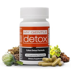 My Gentle Detox – Fast, Gentle Constipation Relief in 1 Day – All-Natural Colon Cleanse Detox Pills for Women & Men – Helps Reduce Bloating, Gas, Irregularity – 30 Capsules