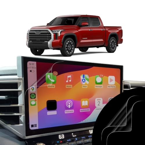 2025 Toyota Tundra Screen Ptotector 14 Inch Matte Anti Glare Anti Fingerprint designed for 3rd Gen Multimedia Navigation Touchscreen Display Compatible with 2024 2023 2022 2 Pack From Artemis Shields