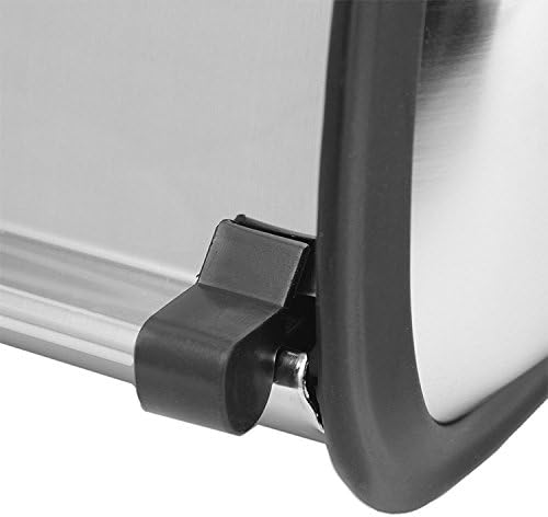 Bekith Brushed Stainless Steel Roll Top Bread Box for kitchen, bread bin bread storage and bread holder