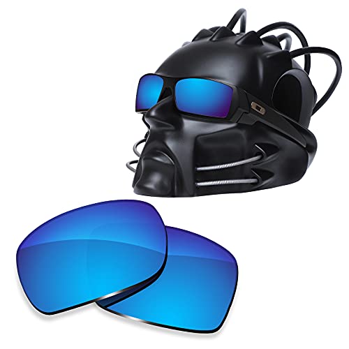 ToughAsNails Verres polarisés de rechange pour lunettes de soleil Oakley Gascan, bleu glace, Taille unique