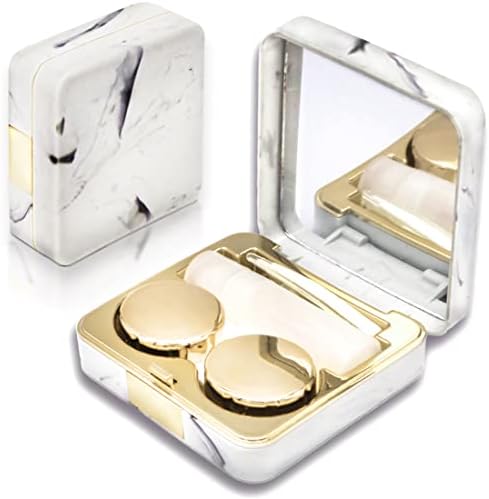 Vastsoon Contact Lens Case, Portable Cute Eye Contacts Colored Le...
