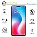 Ytaland [2 Pack] Screen Protector For Vivo V9, [ Full Glue ] [ Full Coverage ] [0.3mm, 2.5D] [Bubble-Free] [9H Hardness] [HD Clear] Tempered Glass Screen Protector For Vivo V9