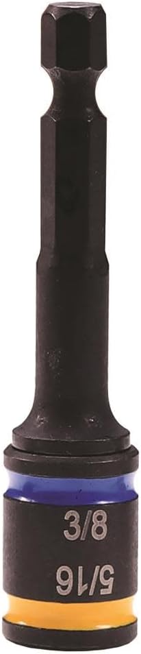 Malco MSHLC1 2-5/8 in. C-RHEX Cleanable, Reversible Magnetic Hex Drivers 5/16 in. and 3/8 in.