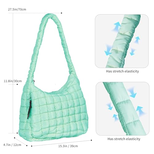 Image of Women's Quilted Puffer Tote Bag