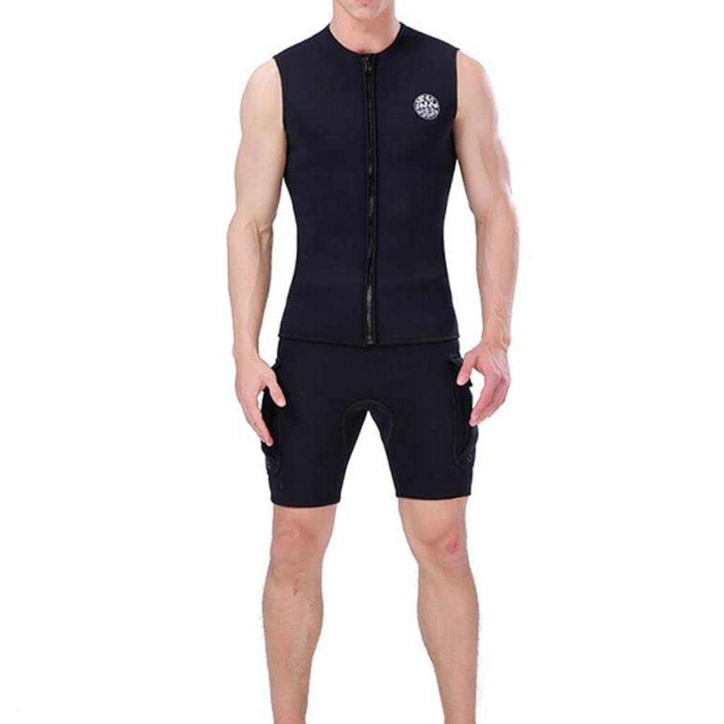 Muta in neoprene da 3 mm per immersioni subacquee da donna e uomo maglia calda Rash Guard 4XL