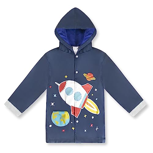 addie & tate girls Kids Umbrella and Raincoat Set for Boys Ages 3-7 Raincoat for boys (pack of 2)