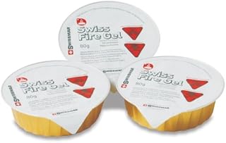 Swissmar Swiss Fire Gel 3 Ounce Fondue Fuel Tins, Set of 30