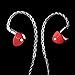 Moondrop ARIA 2 RED in-Ear Headphone with 0.78 2 Pin Cable Replaceable Plugs 3.5/4.4mm Earphone