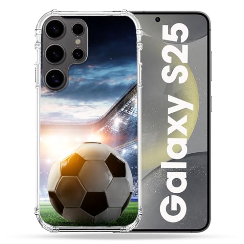 Coque Samsung Galaxy S25 Sport Football Stade renforcée