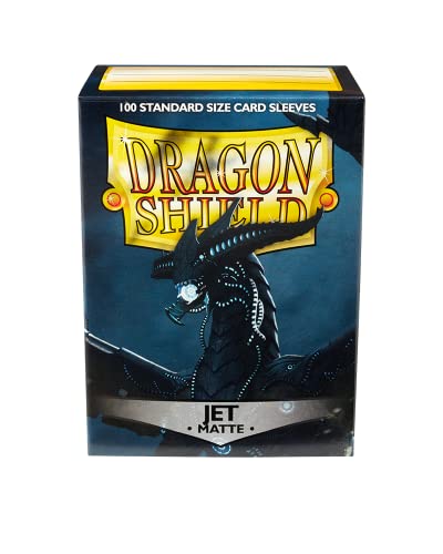 Arcane Tinmen ART11024 Sleeves Dragon Shield Matte Jet Standard - 6