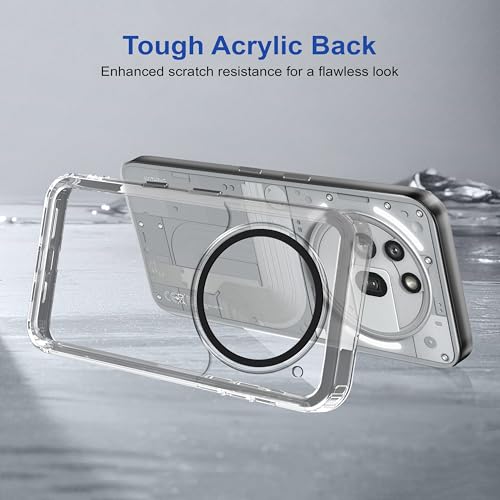 Image of Zapcase Back Case Cover for Nothing Phone (3a) Pro | Compatible for Nothing Phone (3a) Pro Back Cover | Case Cover with Camera Protection | (TPU + PC | Transparent)