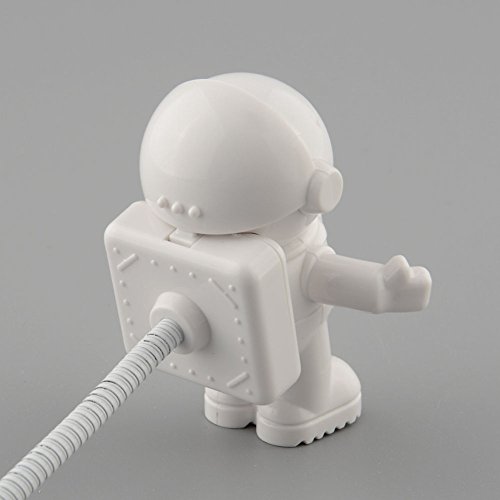 Astronaut Spaceman Usb Mini Led Adjustable White Night Light For Pc Computer Reading #TOP4