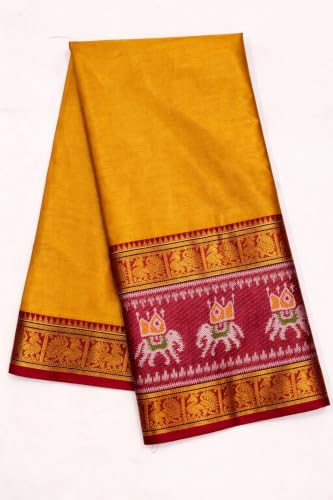 Image of SUPERLAXMI Self Design Kanjivaram Jacquard, Art Silk Saree