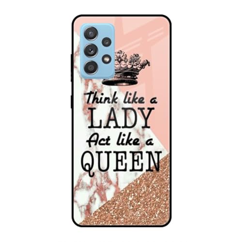 Image of SmashItUp Queen | Girl Design | Princess Designer Printed TPU Metal Case Mobile Back Cover for Samsung A53 5G