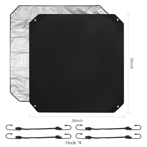 Javjicy 36x36 in Air Conditioner Covers for Outside,Ac Unit Covers Outdoor for winter