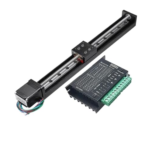 Juego de accionamiento lineal de 300 mm con husillo tipo T y motor Nema11 integrado 8