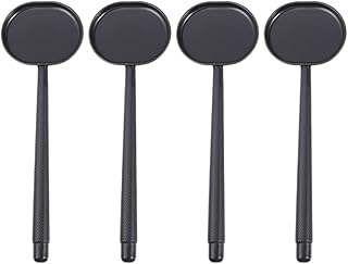 FOMIYES Kids Eye Mask Plastic Glasses Tools 4Pcs Eye Occluder for Eye Exams, Test Eye Spoon, Eyesight Test Shades for Eye Chart Exam Nearsighted Glasses Tools