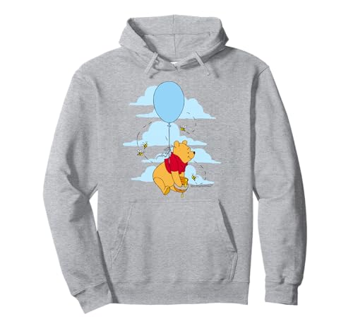 Sweat Winnie l'Ourson Disney à capuche avec poster pot de miel