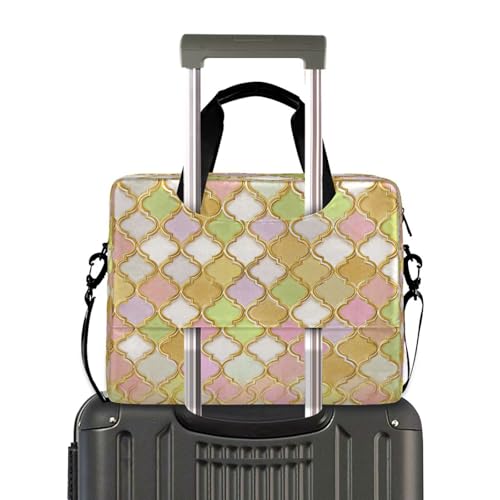 Bolsa para laptop senya en tonos pastel para oficina miniatura 4