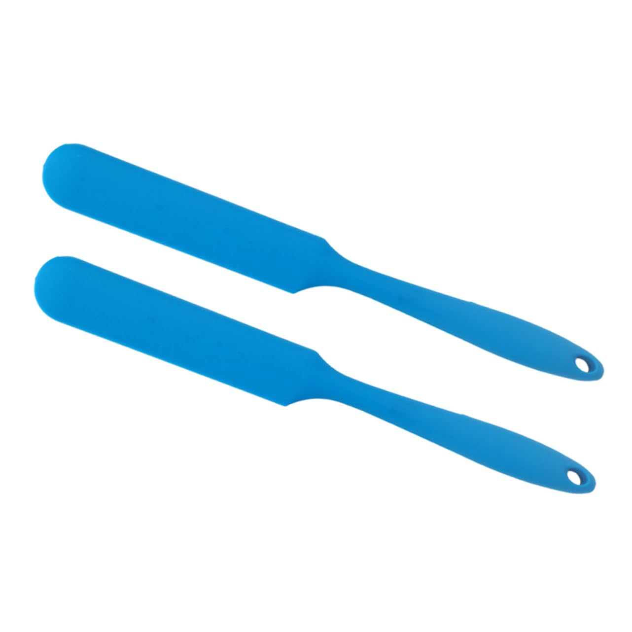 4 Pcs Scraper Butter Blending Flat Spatulas Silicone Heart Shaped Cooking Spoons Cake Spatula Wall Pencil Holder Face Mask Spatula Chocolate Stirrers Pastry Mixing