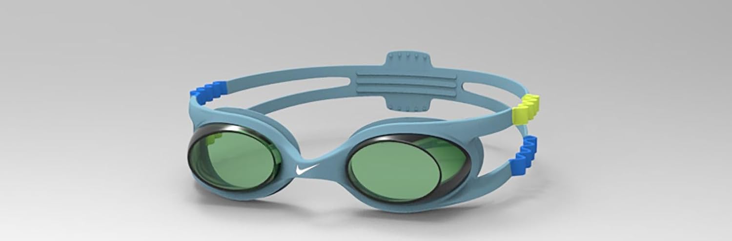 Nike Kids' Easy-Fit Goggles Aquarius Blue