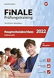  FiNALE Prüfungstraining Hauptschulabschluss Nordrhein-Westfalen: Mathematik 2022 Arbeitsbuch mit Lösungsheft